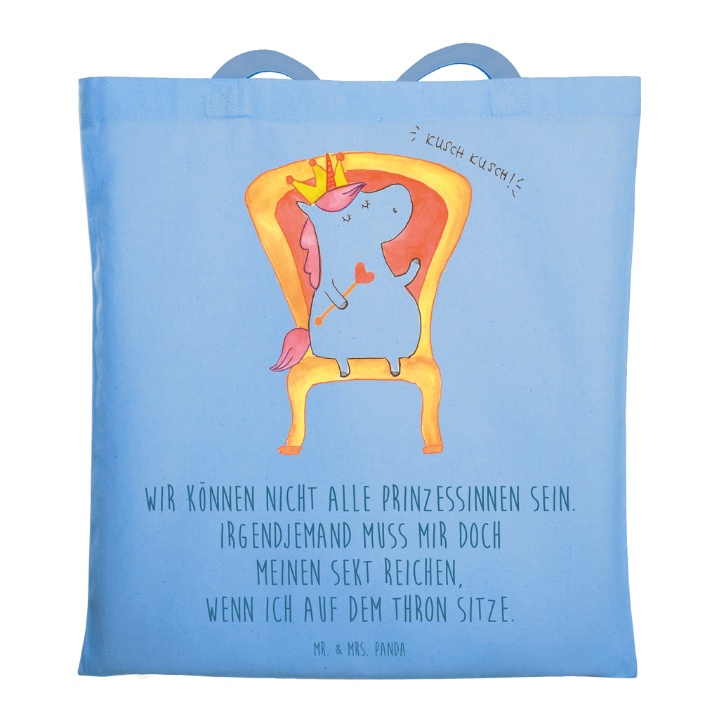 Tragetasche Einhorn König Beuteltasche, Beutel, Einkaufstasche, Jutebeutel, Stoffbeutel, Tasche, Shopper, Umhängetasche, Strandtasche, Schultertasche, Stofftasche, Tragetasche, Badetasche, Jutetasche, Einkaufstüte, Laptoptasche, Einhorn, Einhörner, Einhorn Deko, Pegasus, Unicorn, König, Präsident, Bundeskanzler, Herrscher, Kaiser, Prinzessin, Krone