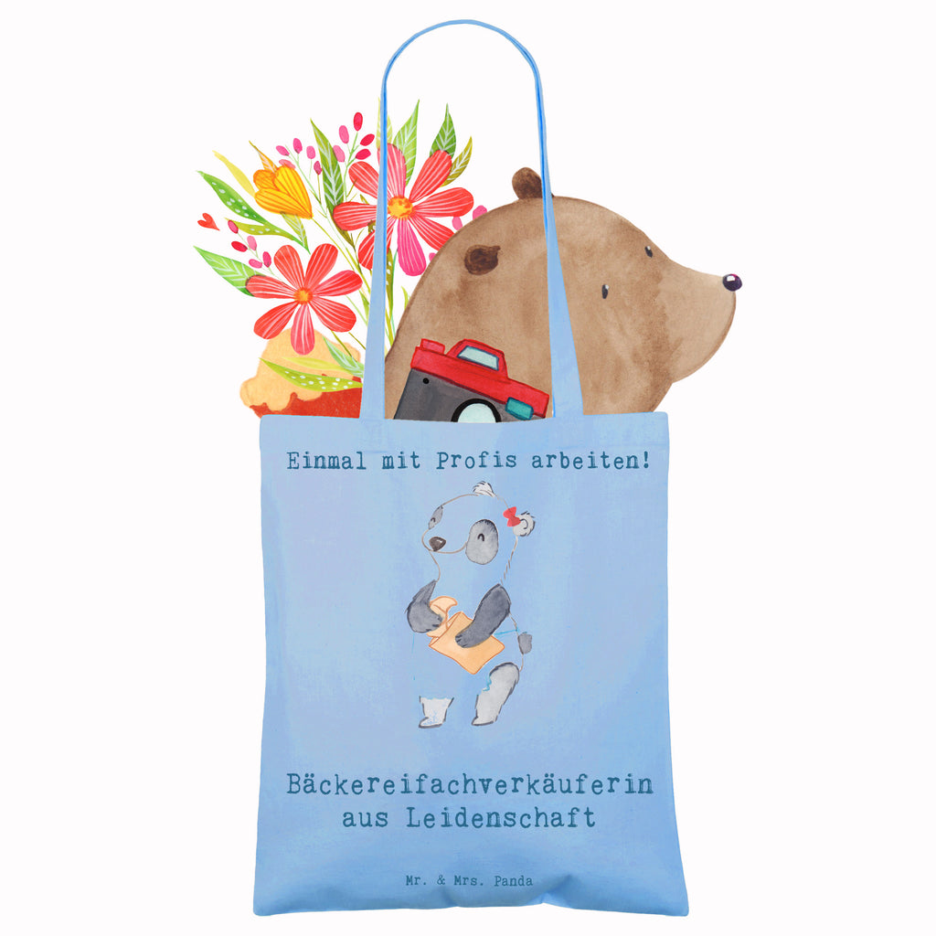 Tragetasche Bäckereifachverkäuferin aus Leidenschaft Beuteltasche, Beutel, Einkaufstasche, Jutebeutel, Stoffbeutel, Tasche, Shopper, Umhängetasche, Strandtasche, Schultertasche, Stofftasche, Tragetasche, Badetasche, Jutetasche, Einkaufstüte, Laptoptasche, Beruf, Ausbildung, Jubiläum, Abschied, Rente, Kollege, Kollegin, Geschenk, Schenken, Arbeitskollege, Mitarbeiter, Firma, Danke, Dankeschön, Bäckereifachverkäuferin, Backwarenverkäuferin, Bäckerei, Backstube, Bäckerladen, Brotmanufaktur