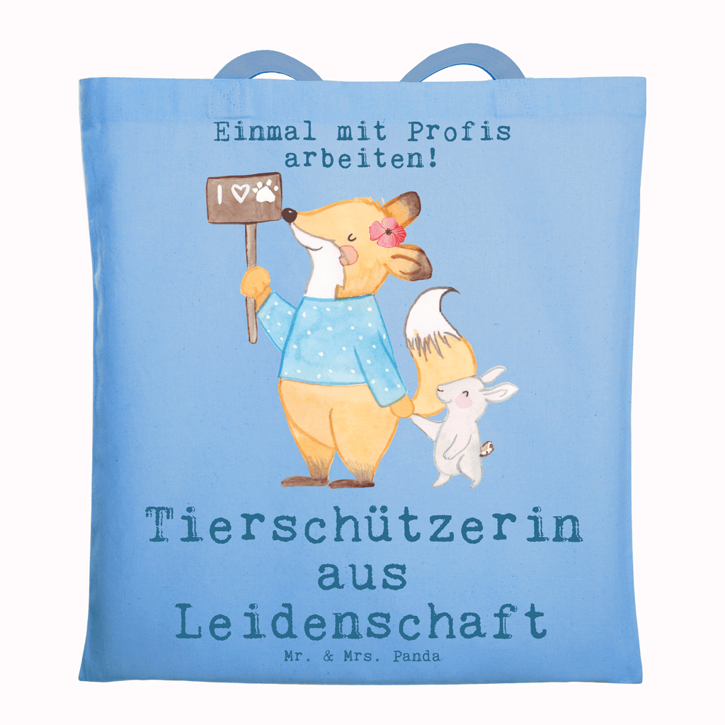 Tragetasche Tierschützerin Leidenschaft Beuteltasche, Beutel, Einkaufstasche, Jutebeutel, Stoffbeutel, Tasche, Shopper, Umhängetasche, Strandtasche, Schultertasche, Stofftasche, Tragetasche, Badetasche, Jutetasche, Einkaufstüte, Laptoptasche, Beruf, Ausbildung, Jubiläum, Abschied, Rente, Kollege, Kollegin, Geschenk, Schenken, Arbeitskollege, Mitarbeiter, Firma, Danke, Dankeschön