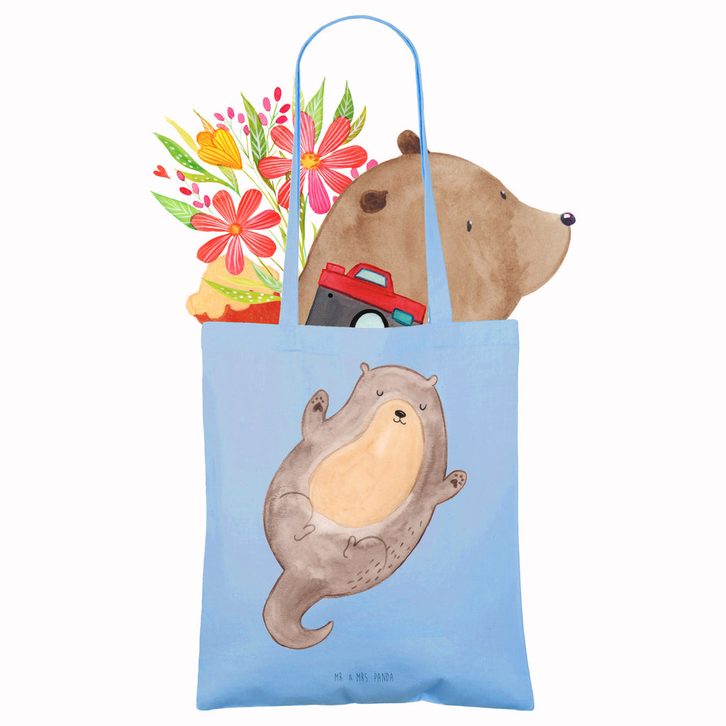 Tragetasche Otter Umarmen Beuteltasche, Beutel, Einkaufstasche, Jutebeutel, Stoffbeutel, Tasche, Shopper, Umhängetasche, Strandtasche, Schultertasche, Stofftasche, Tragetasche, Badetasche, Jutetasche, Einkaufstüte, Laptoptasche, Otter, Fischotter, Seeotter, Otter Seeotter See Otter