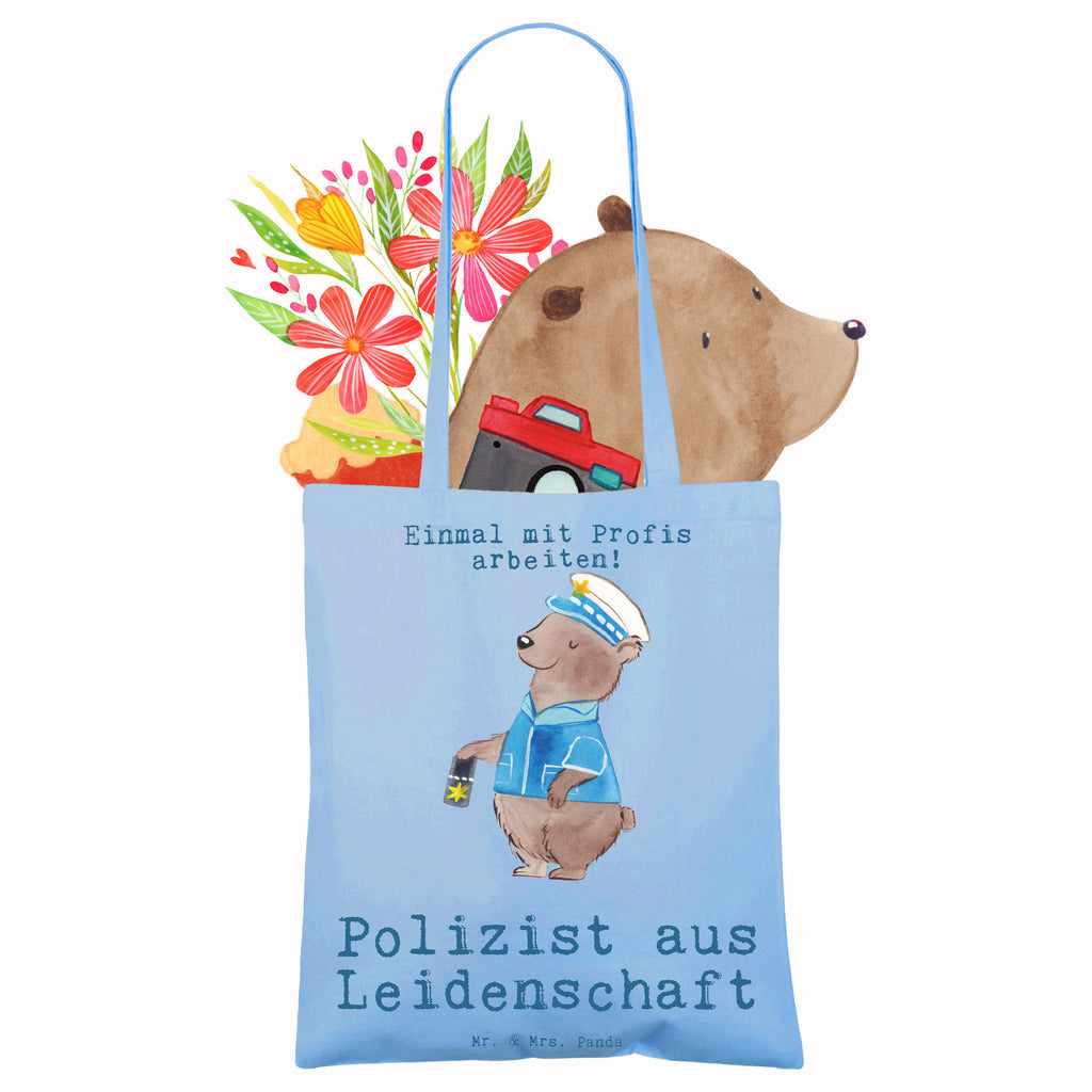 Tragetasche Polizist Leidenschaft Beuteltasche, Beutel, Einkaufstasche, Jutebeutel, Stoffbeutel, Tasche, Shopper, Umhängetasche, Strandtasche, Schultertasche, Stofftasche, Tragetasche, Badetasche, Jutetasche, Einkaufstüte, Laptoptasche, Beruf, Ausbildung, Jubiläum, Abschied, Rente, Kollege, Kollegin, Geschenk, Schenken, Arbeitskollege, Mitarbeiter, Firma, Danke, Dankeschön, Polizist, Polizeibeamter, Wachmann, Cop, Polizei, Studium