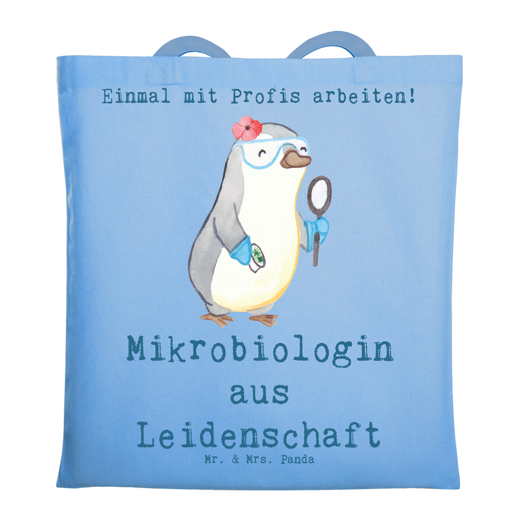 Tragetasche Mikrobiologin aus Leidenschaft Beuteltasche, Beutel, Einkaufstasche, Jutebeutel, Stoffbeutel, Tasche, Shopper, Umhängetasche, Strandtasche, Schultertasche, Stofftasche, Tragetasche, Badetasche, Jutetasche, Einkaufstüte, Laptoptasche, Beruf, Ausbildung, Jubiläum, Abschied, Rente, Kollege, Kollegin, Geschenk, Schenken, Arbeitskollege, Mitarbeiter, Firma, Danke, Dankeschön, Mikrobiologin, Naturwissenschaftlerin, Labor, Forschung