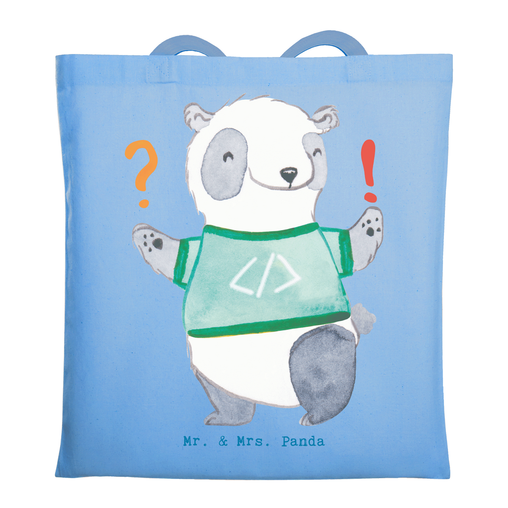 Tragetasche Panda Programmierer Abenteuer Beuteltasche, Beutel, Einkaufstasche, Jutebeutel, Stoffbeutel, Tasche, Shopper, Umhängetasche, Strandtasche, Schultertasche, Stofftasche, Tragetasche, Badetasche, Jutetasche, Einkaufstüte, Laptoptasche, Beruf, Ausbildung, Jubiläum, Abschied, Rente, Kollege, Kollegin, Geschenk, Schenken, Arbeitskollege, Mitarbeiter, Firma, Danke, Dankeschön, Panda Programmierer, Geschenk Programmierer, Programmierer Geschenk, Geschenke Berufe, Programmierer Geschenke