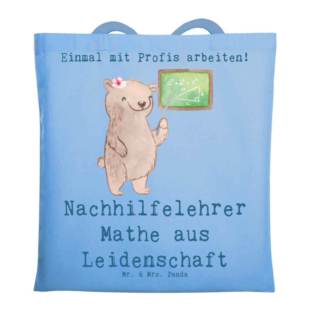 Tragetasche Nachhilfelehrer Mathe aus Leidenschaft Beuteltasche, Beutel, Einkaufstasche, Jutebeutel, Stoffbeutel, Tasche, Shopper, Umhängetasche, Strandtasche, Schultertasche, Stofftasche, Tragetasche, Badetasche, Jutetasche, Einkaufstüte, Laptoptasche, Beruf, Ausbildung, Jubiläum, Abschied, Rente, Kollege, Kollegin, Geschenk, Schenken, Arbeitskollege, Mitarbeiter, Firma, Danke, Dankeschön, Mathematik Nachhilfelehrer, Mathe Nachhilfe, Nachhilfeunterrricht