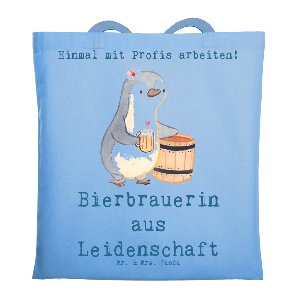 Tragetasche Bierbrauerin aus Leidenschaft Beuteltasche, Beutel, Einkaufstasche, Jutebeutel, Stoffbeutel, Tasche, Shopper, Umhängetasche, Strandtasche, Schultertasche, Stofftasche, Tragetasche, Badetasche, Jutetasche, Einkaufstüte, Laptoptasche, Beruf, Ausbildung, Jubiläum, Abschied, Rente, Kollege, Kollegin, Geschenk, Schenken, Arbeitskollege, Mitarbeiter, Firma, Danke, Dankeschön, Bierbrauerin, Biertrinkerin, Bierkennerin, Biergeschenk, Hobbybrauen, Heimbrauen, Selbstbrauen, Bierliebe, Bierfass