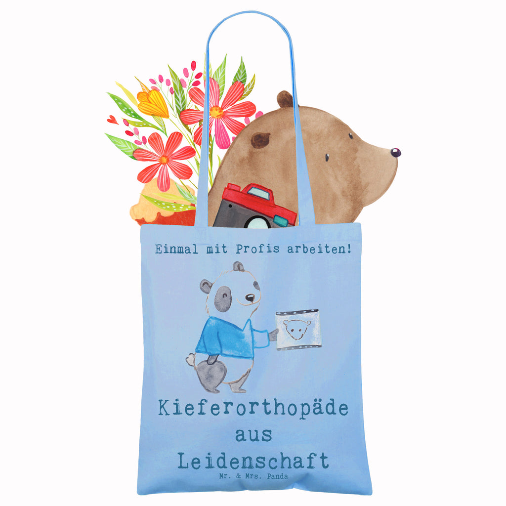 Tragetasche Kieferorthopäde aus Leidenschaft Beuteltasche, Beutel, Einkaufstasche, Jutebeutel, Stoffbeutel, Tasche, Shopper, Umhängetasche, Strandtasche, Schultertasche, Stofftasche, Tragetasche, Badetasche, Jutetasche, Einkaufstüte, Laptoptasche, Beruf, Ausbildung, Jubiläum, Abschied, Rente, Kollege, Kollegin, Geschenk, Schenken, Arbeitskollege, Mitarbeiter, Firma, Danke, Dankeschön