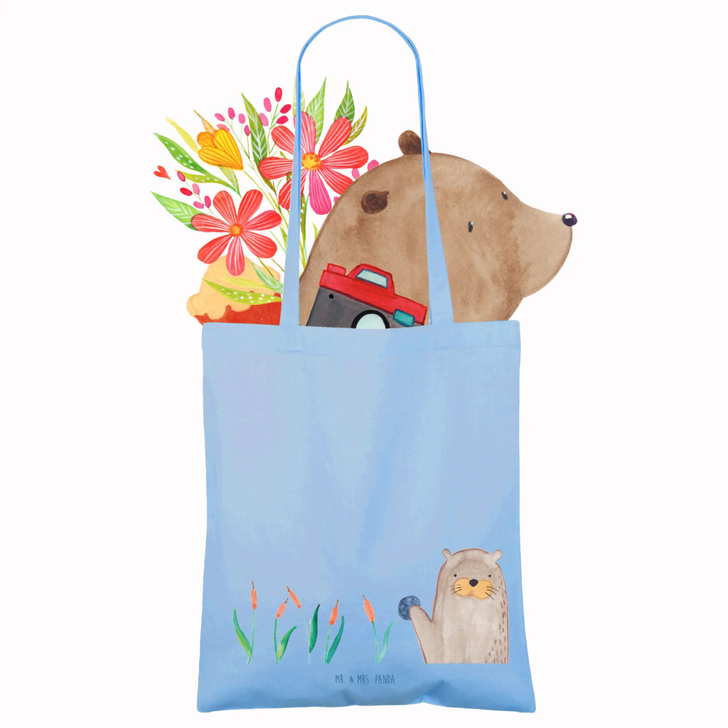 Tragetasche Otter Stein Beuteltasche, Beutel, Einkaufstasche, Jutebeutel, Stoffbeutel, Tasche, Shopper, Umhängetasche, Strandtasche, Schultertasche, Stofftasche, Tragetasche, Badetasche, Jutetasche, Einkaufstüte, Laptoptasche, Otter, Fischotter, Seeotter, Otter Seeotter See Otter