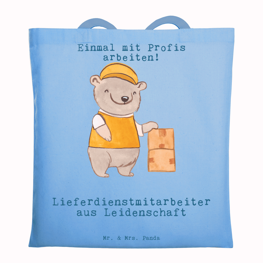 Tragetasche Lieferdienstmitarbeiter aus Leidenschaft Beuteltasche, Beutel, Einkaufstasche, Jutebeutel, Stoffbeutel, Tasche, Shopper, Umhängetasche, Strandtasche, Schultertasche, Stofftasche, Tragetasche, Badetasche, Jutetasche, Einkaufstüte, Laptoptasche, Beruf, Ausbildung, Jubiläum, Abschied, Rente, Kollege, Kollegin, Geschenk, Schenken, Arbeitskollege, Mitarbeiter, Firma, Danke, Dankeschön, Lieferdienstmitarbeiter, Pizzabäcker, Pizzabote, Pizzabringdienst, Lieferbringdienst