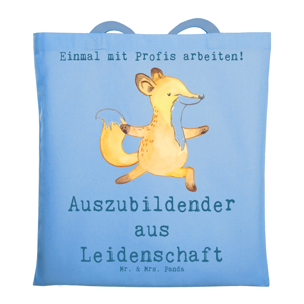 Tragetasche Auszubildender aus Leidenschaft Beuteltasche, Beutel, Einkaufstasche, Jutebeutel, Stoffbeutel, Tasche, Shopper, Umhängetasche, Strandtasche, Schultertasche, Stofftasche, Tragetasche, Badetasche, Jutetasche, Einkaufstüte, Laptoptasche, Beruf, Ausbildung, Jubiläum, Abschied, Rente, Kollege, Kollegin, Geschenk, Schenken, Arbeitskollege, Mitarbeiter, Firma, Danke, Dankeschön, Auszubildender, Azubi, Ausbildungsbeginn, Abschlussprüfung, Beginn der Ausbildung, Glücksbringer zur Ausbildung, Preis