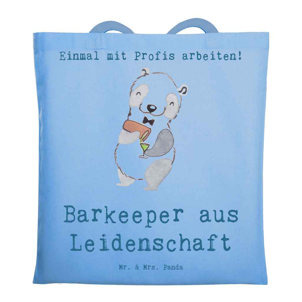 Tragetasche Barkeeper aus Leidenschaft Beuteltasche, Beutel, Einkaufstasche, Jutebeutel, Stoffbeutel, Tasche, Shopper, Umhängetasche, Strandtasche, Schultertasche, Stofftasche, Tragetasche, Badetasche, Jutetasche, Einkaufstüte, Laptoptasche, Beruf, Ausbildung, Jubiläum, Abschied, Rente, Kollege, Kollegin, Geschenk, Schenken, Arbeitskollege, Mitarbeiter, Firma, Danke, Dankeschön, Barkeeper, Barmann, Bartender, Barbesitzer, Kurs