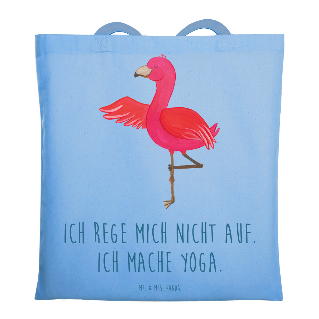 Tragetasche Flamingo Yoga Beuteltasche, Beutel, Einkaufstasche, Jutebeutel, Stoffbeutel, Tasche, Shopper, Umhängetasche, Strandtasche, Schultertasche, Stofftasche, Tragetasche, Badetasche, Jutetasche, Einkaufstüte, Laptoptasche, Flamingo, Vogel, Yoga, Namaste, Achtsamkeit, Yoga-Übung, Entspannung, Ärger, Aufregen, Tiefenentspannung