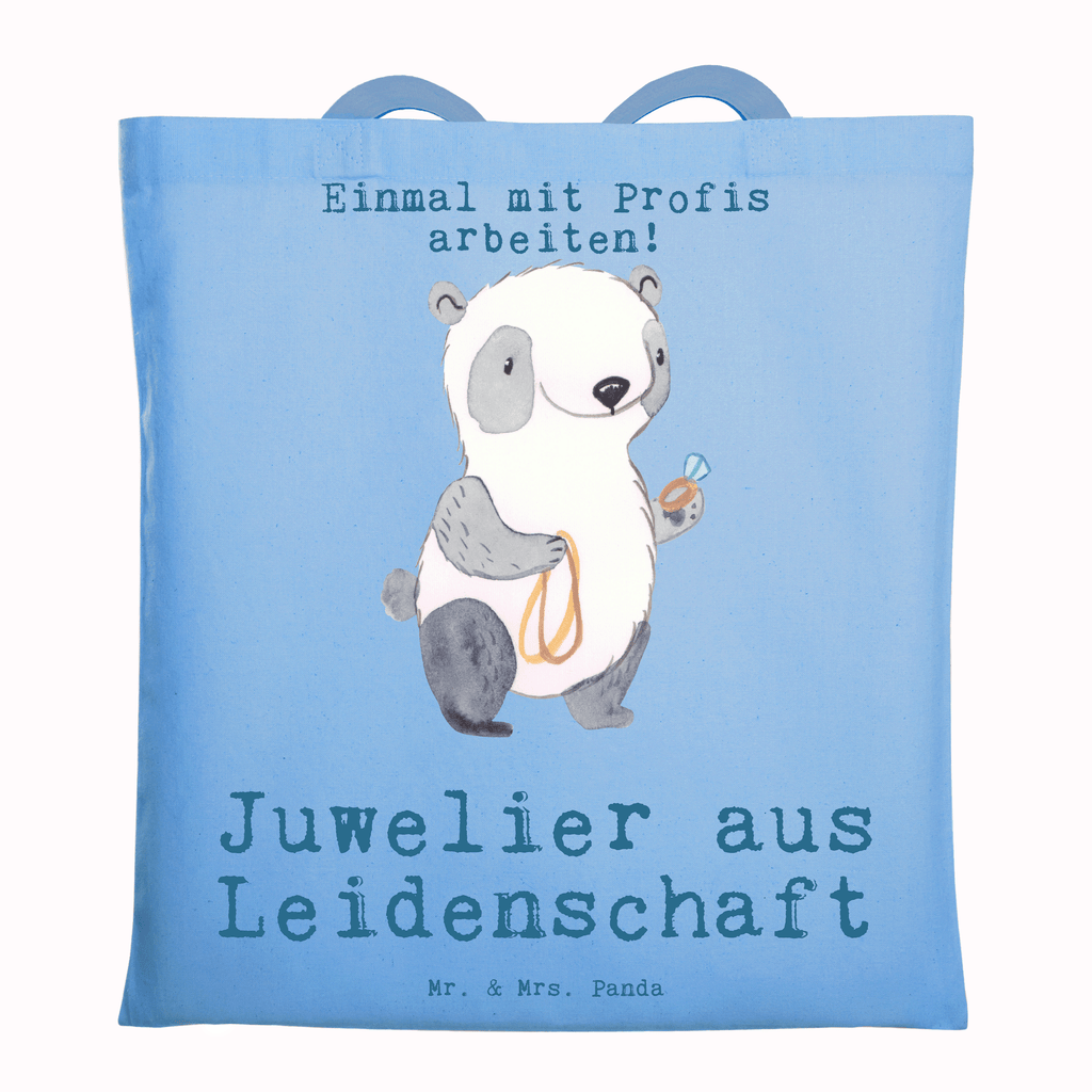 Tragetasche Juwelier aus Leidenschaft Beuteltasche, Beutel, Einkaufstasche, Jutebeutel, Stoffbeutel, Tasche, Shopper, Umhängetasche, Strandtasche, Schultertasche, Stofftasche, Tragetasche, Badetasche, Jutetasche, Einkaufstüte, Laptoptasche, Beruf, Ausbildung, Jubiläum, Abschied, Rente, Kollege, Kollegin, Geschenk, Schenken, Arbeitskollege, Mitarbeiter, Firma, Danke, Dankeschön, Juwelier, Goldschmied, Schmuckwarenhändler, Schmuckgeschäft, Eröffnung