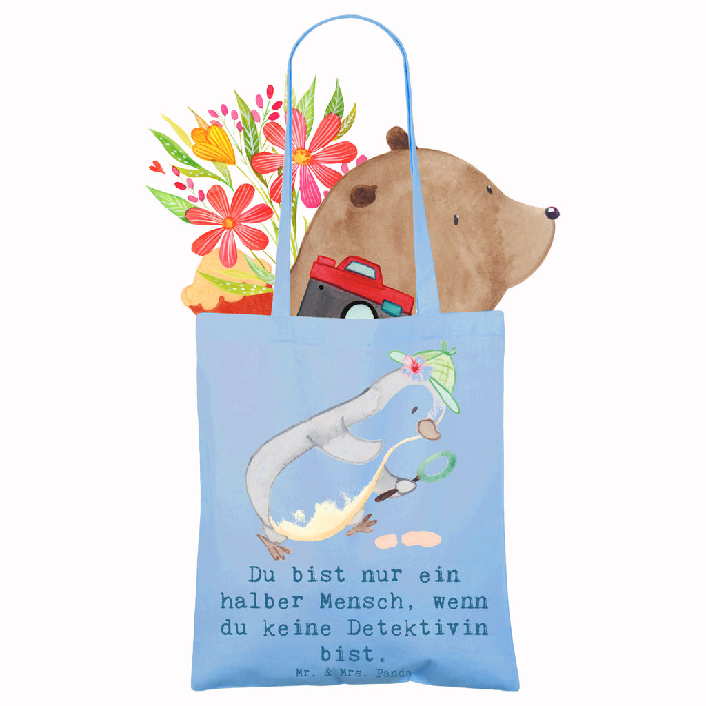 Tragetasche Detektivin mit Herz Beuteltasche, Beutel, Einkaufstasche, Jutebeutel, Stoffbeutel, Tasche, Shopper, Umhängetasche, Strandtasche, Schultertasche, Stofftasche, Tragetasche, Badetasche, Jutetasche, Einkaufstüte, Laptoptasche, Beruf, Ausbildung, Jubiläum, Abschied, Rente, Kollege, Kollegin, Geschenk, Schenken, Arbeitskollege, Mitarbeiter, Firma, Danke, Dankeschön, Detektivin, Ermittlerin, Agentin, Privatdetektei, Berufsdetektivin, Wirtschaftsdetektei, Detektivausbildung, Spurensuche