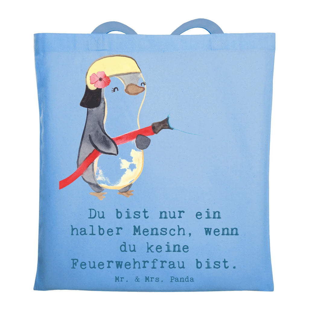 Tragetasche Feuerwehrfrau mit Herz Beuteltasche, Beutel, Einkaufstasche, Jutebeutel, Stoffbeutel, Tasche, Shopper, Umhängetasche, Strandtasche, Schultertasche, Stofftasche, Tragetasche, Badetasche, Jutetasche, Einkaufstüte, Laptoptasche, Beruf, Ausbildung, Jubiläum, Abschied, Rente, Kollege, Kollegin, Geschenk, Schenken, Arbeitskollege, Mitarbeiter, Firma, Danke, Dankeschön, Feuerwehrfrau, Feuerwehrhauptfrau, Brandschutz, Feuerwehr, freiwillige Feuerwehr