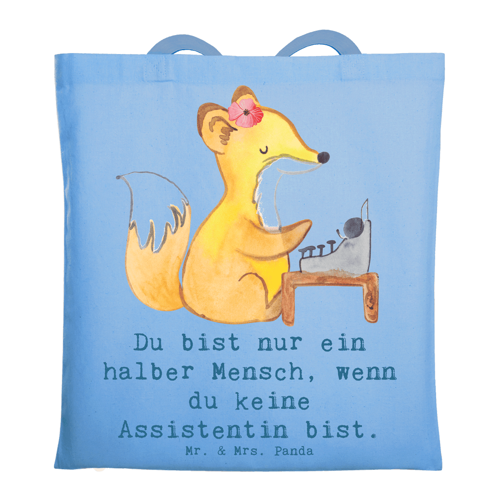 Tragetasche Assistentin mit Herz Beuteltasche, Beutel, Einkaufstasche, Jutebeutel, Stoffbeutel, Tasche, Shopper, Umhängetasche, Strandtasche, Schultertasche, Stofftasche, Tragetasche, Badetasche, Jutetasche, Einkaufstüte, Laptoptasche, Beruf, Ausbildung, Jubiläum, Abschied, Rente, Kollege, Kollegin, Geschenk, Schenken, Arbeitskollege, Mitarbeiter, Firma, Danke, Dankeschön