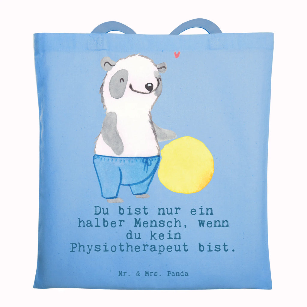 Tragetasche Physiotherapeut mit Herz Beuteltasche, Beutel, Einkaufstasche, Jutebeutel, Stoffbeutel, Tasche, Shopper, Umhängetasche, Strandtasche, Schultertasche, Stofftasche, Tragetasche, Badetasche, Jutetasche, Einkaufstüte, Laptoptasche, Beruf, Ausbildung, Jubiläum, Abschied, Rente, Kollege, Kollegin, Geschenk, Schenken, Arbeitskollege, Mitarbeiter, Firma, Danke, Dankeschön