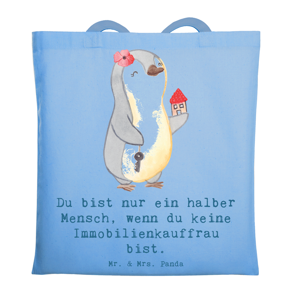 Tragetasche Immobilienkauffrau mit Herz Beuteltasche, Beutel, Einkaufstasche, Jutebeutel, Stoffbeutel, Tasche, Shopper, Umhängetasche, Strandtasche, Schultertasche, Stofftasche, Tragetasche, Badetasche, Jutetasche, Einkaufstüte, Laptoptasche, Beruf, Ausbildung, Jubiläum, Abschied, Rente, Kollege, Kollegin, Geschenk, Schenken, Arbeitskollege, Mitarbeiter, Firma, Danke, Dankeschön, Immobilienmaklerin, Immobilienhändlerin, Immobilienkauffrau, Immobilienbüro