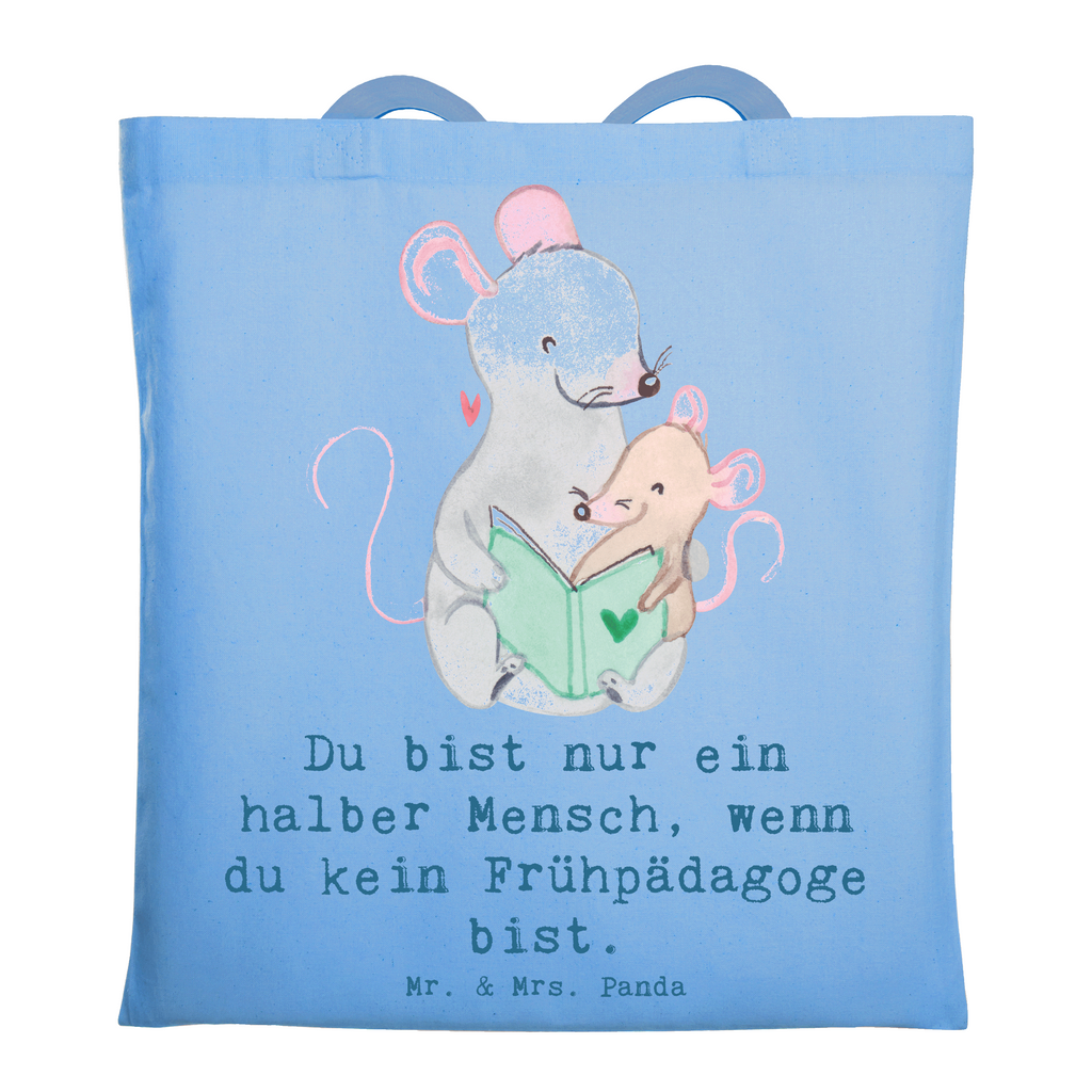 Tragetasche Frühpädagoge mit Herz Beuteltasche, Beutel, Einkaufstasche, Jutebeutel, Stoffbeutel, Tasche, Shopper, Umhängetasche, Strandtasche, Schultertasche, Stofftasche, Tragetasche, Badetasche, Jutetasche, Einkaufstüte, Laptoptasche, Beruf, Ausbildung, Jubiläum, Abschied, Rente, Kollege, Kollegin, Geschenk, Schenken, Arbeitskollege, Mitarbeiter, Firma, Danke, Dankeschön, Frühpädagoge, Frühpädagogik, Studium