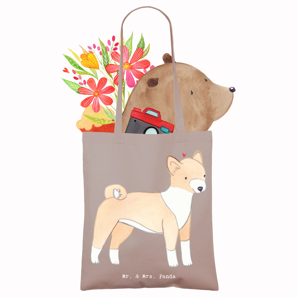 Tragetasche Basenji Moment Beuteltasche, Beutel, Einkaufstasche, Jutebeutel, Stoffbeutel, Tasche, Shopper, Umhängetasche, Strandtasche, Schultertasche, Stofftasche, Tragetasche, Badetasche, Jutetasche, Einkaufstüte, Laptoptasche, Hund, Hunderasse, Rassehund, Hundebesitzer, Geschenk, Tierfreund, Schenken, Welpe, Kongo-Terrier, Basenji