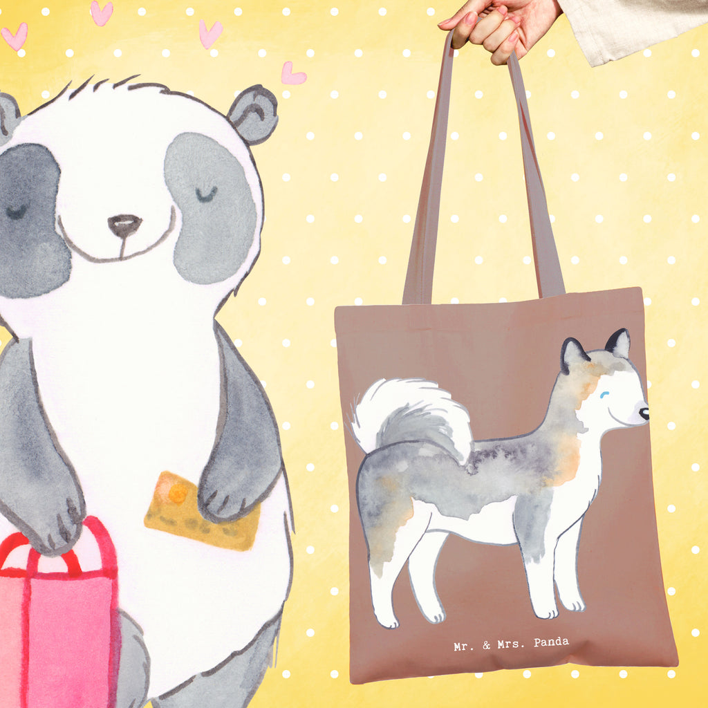 Tragetasche Siberian Husky Moment Beuteltasche, Beutel, Einkaufstasche, Jutebeutel, Stoffbeutel, Tasche, Shopper, Umhängetasche, Strandtasche, Schultertasche, Stofftasche, Tragetasche, Badetasche, Jutetasche, Einkaufstüte, Laptoptasche, Hund, Hunderasse, Rassehund, Hundebesitzer, Geschenk, Tierfreund, Schenken, Welpe, Siberian Husky