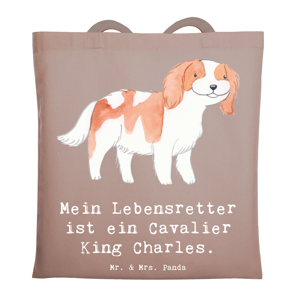 Tragetasche Cavalier King Charles Spaniel Lebensretter Beuteltasche, Beutel, Einkaufstasche, Jutebeutel, Stoffbeutel, Tasche, Shopper, Umhängetasche, Strandtasche, Schultertasche, Stofftasche, Tragetasche, Badetasche, Jutetasche, Einkaufstüte, Laptoptasche, Hund, Hunderasse, Rassehund, Hundebesitzer, Geschenk, Tierfreund, Schenken, Welpe, Cavalier King Charles Spaniel