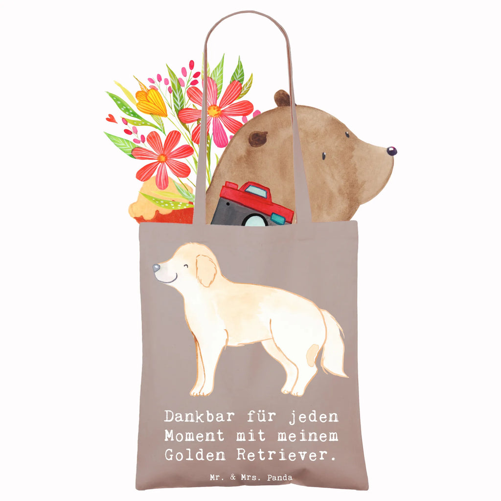 Tragetasche Golden Retriever Moment Beuteltasche, Beutel, Einkaufstasche, Jutebeutel, Stoffbeutel, Tasche, Shopper, Umhängetasche, Strandtasche, Schultertasche, Stofftasche, Tragetasche, Badetasche, Jutetasche, Einkaufstüte, Laptoptasche, Hund, Hunderasse, Rassehund, Hundebesitzer, Geschenk, Tierfreund, Schenken, Welpe, Golden Retriever, Goldie Hund