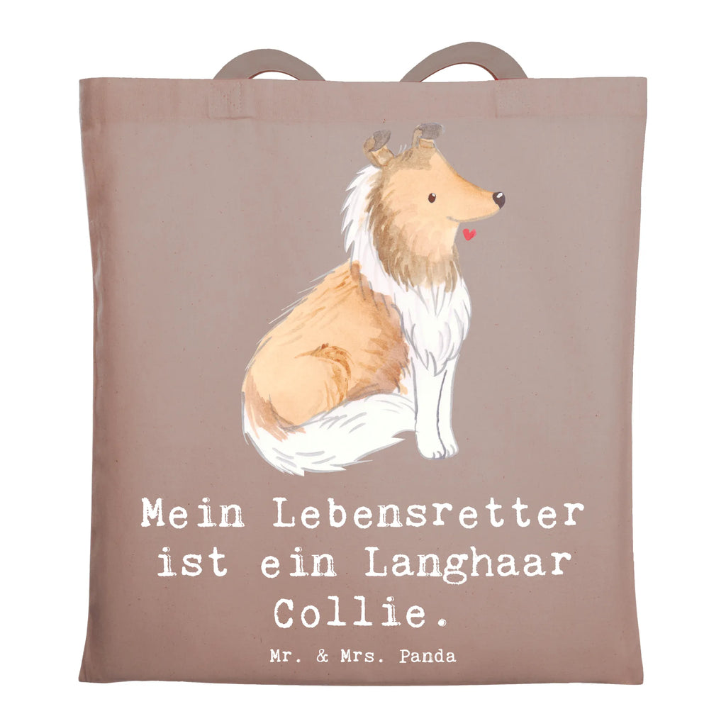 Tragetasche Langhaar Collie Lebensretter Beuteltasche, Beutel, Einkaufstasche, Jutebeutel, Stoffbeutel, Tasche, Shopper, Umhängetasche, Strandtasche, Schultertasche, Stofftasche, Tragetasche, Badetasche, Jutetasche, Einkaufstüte, Laptoptasche, Hund, Hunderasse, Rassehund, Hundebesitzer, Geschenk, Tierfreund, Schenken, Welpe, Langhaar Collie, britischer Hütehund