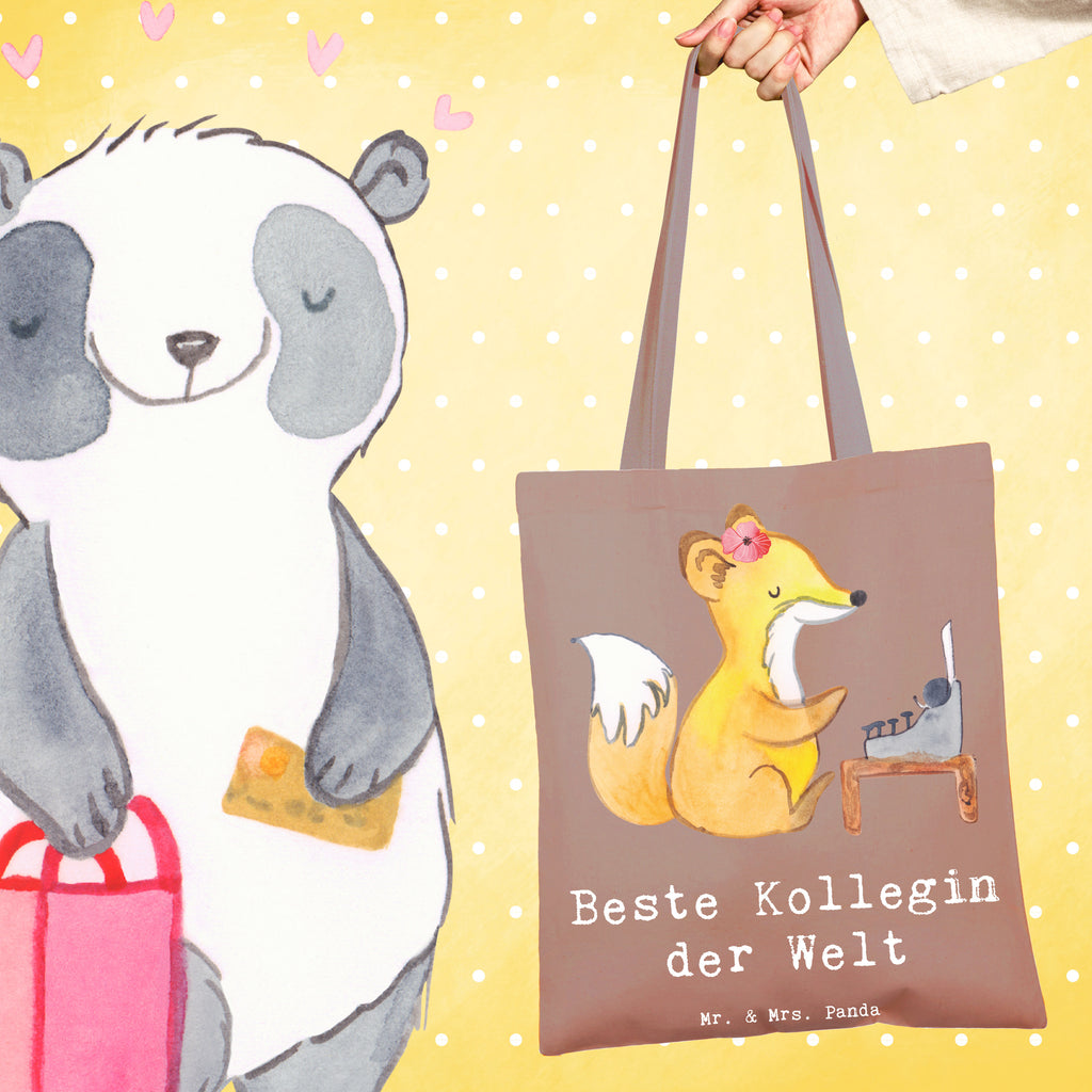 Tragetasche Fuchs Beste Kollegin der Welt Beuteltasche, Beutel, Einkaufstasche, Jutebeutel, Stoffbeutel, Tasche, Shopper, Umhängetasche, Strandtasche, Schultertasche, Stofftasche, Tragetasche, Badetasche, Jutetasche, Einkaufstüte, Laptoptasche, für, Dankeschön, Geschenk, Schenken, Geburtstag, Geburtstagsgeschenk, Geschenkidee, Danke, Bedanken, Mitbringsel, Freude machen, Geschenktipp, Arbeitskollegin, Kollegin, Freundin, Büro, Abschiedsgeschenk, Ruhestand, Arbeit, Mitarbeiterin, Berufsgenossin, Beruf