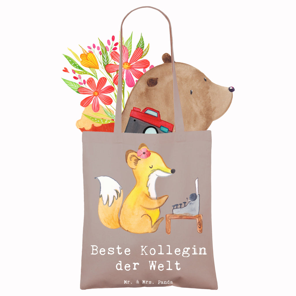 Tragetasche Fuchs Beste Kollegin der Welt Beuteltasche, Beutel, Einkaufstasche, Jutebeutel, Stoffbeutel, Tasche, Shopper, Umhängetasche, Strandtasche, Schultertasche, Stofftasche, Tragetasche, Badetasche, Jutetasche, Einkaufstüte, Laptoptasche, für, Dankeschön, Geschenk, Schenken, Geburtstag, Geburtstagsgeschenk, Geschenkidee, Danke, Bedanken, Mitbringsel, Freude machen, Geschenktipp, Arbeitskollegin, Kollegin, Freundin, Büro, Abschiedsgeschenk, Ruhestand, Arbeit, Mitarbeiterin, Berufsgenossin, Beruf