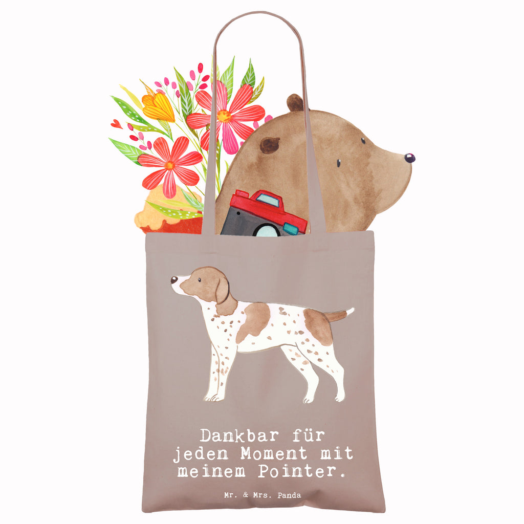 Tragetasche Pointer Moment Beuteltasche, Beutel, Einkaufstasche, Jutebeutel, Stoffbeutel, Tasche, Shopper, Umhängetasche, Strandtasche, Schultertasche, Stofftasche, Tragetasche, Badetasche, Jutetasche, Einkaufstüte, Laptoptasche, Hund, Hunderasse, Rassehund, Hundebesitzer, Geschenk, Tierfreund, Schenken, Welpe, English Pointer, Pointer