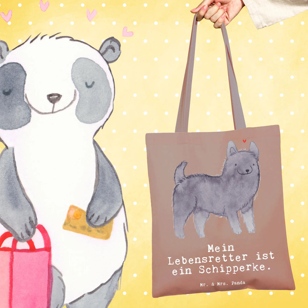 Tragetasche Schipperke Lebensretter Beuteltasche, Beutel, Einkaufstasche, Jutebeutel, Stoffbeutel, Tasche, Shopper, Umhängetasche, Strandtasche, Schultertasche, Stofftasche, Tragetasche, Badetasche, Jutetasche, Einkaufstüte, Laptoptasche, Hund, Hunderasse, Rassehund, Hundebesitzer, Geschenk, Tierfreund, Schenken, Welpe, Schipperke, belgische Hunderasse