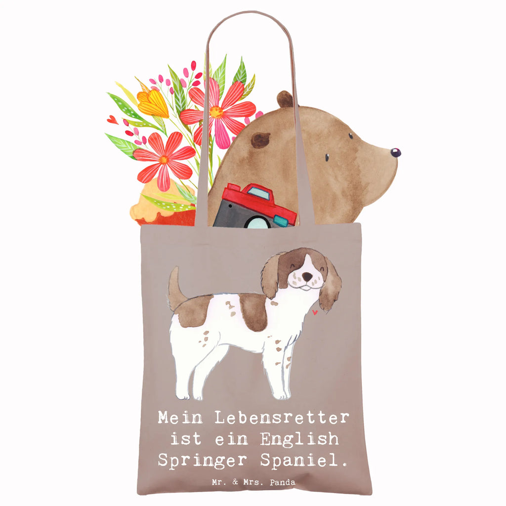 Tragetasche English Springer Spaniel Lebensretter Beuteltasche, Beutel, Einkaufstasche, Jutebeutel, Stoffbeutel, Tasche, Shopper, Umhängetasche, Strandtasche, Schultertasche, Stofftasche, Tragetasche, Badetasche, Jutetasche, Einkaufstüte, Laptoptasche, Hund, Hunderasse, Rassehund, Hundebesitzer, Geschenk, Tierfreund, Schenken, Welpe, English Springer Spaniel