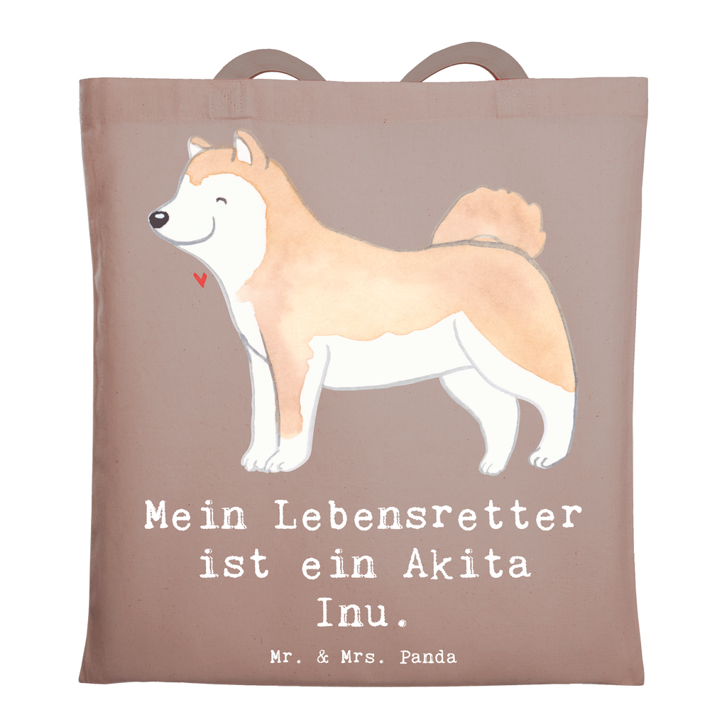 Tragetasche Akita Inu Lebensretter Beuteltasche, Beutel, Einkaufstasche, Jutebeutel, Stoffbeutel, Tasche, Shopper, Umhängetasche, Strandtasche, Schultertasche, Stofftasche, Tragetasche, Badetasche, Jutetasche, Einkaufstüte, Laptoptasche, Hund, Hunderasse, Rassehund, Hundebesitzer, Geschenk, Tierfreund, Schenken, Welpe