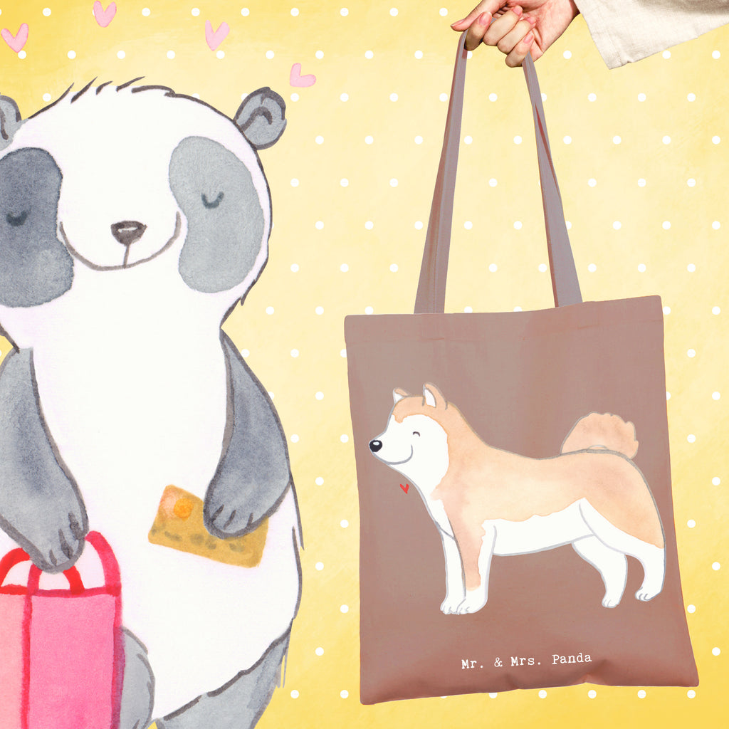 Tragetasche Akita Inu Lebensretter Beuteltasche, Beutel, Einkaufstasche, Jutebeutel, Stoffbeutel, Tasche, Shopper, Umhängetasche, Strandtasche, Schultertasche, Stofftasche, Tragetasche, Badetasche, Jutetasche, Einkaufstüte, Laptoptasche, Hund, Hunderasse, Rassehund, Hundebesitzer, Geschenk, Tierfreund, Schenken, Welpe