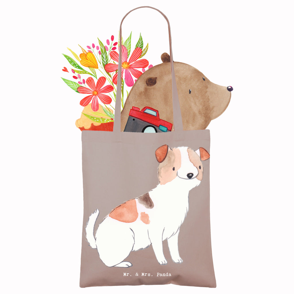 Tragetasche Jack Russell Terrier Moment Beuteltasche, Beutel, Einkaufstasche, Jutebeutel, Stoffbeutel, Tasche, Shopper, Umhängetasche, Strandtasche, Schultertasche, Stofftasche, Tragetasche, Badetasche, Jutetasche, Einkaufstüte, Laptoptasche, Hund, Hunderasse, Rassehund, Hundebesitzer, Geschenk, Tierfreund, Schenken, Welpe, Jack Russell Terrier