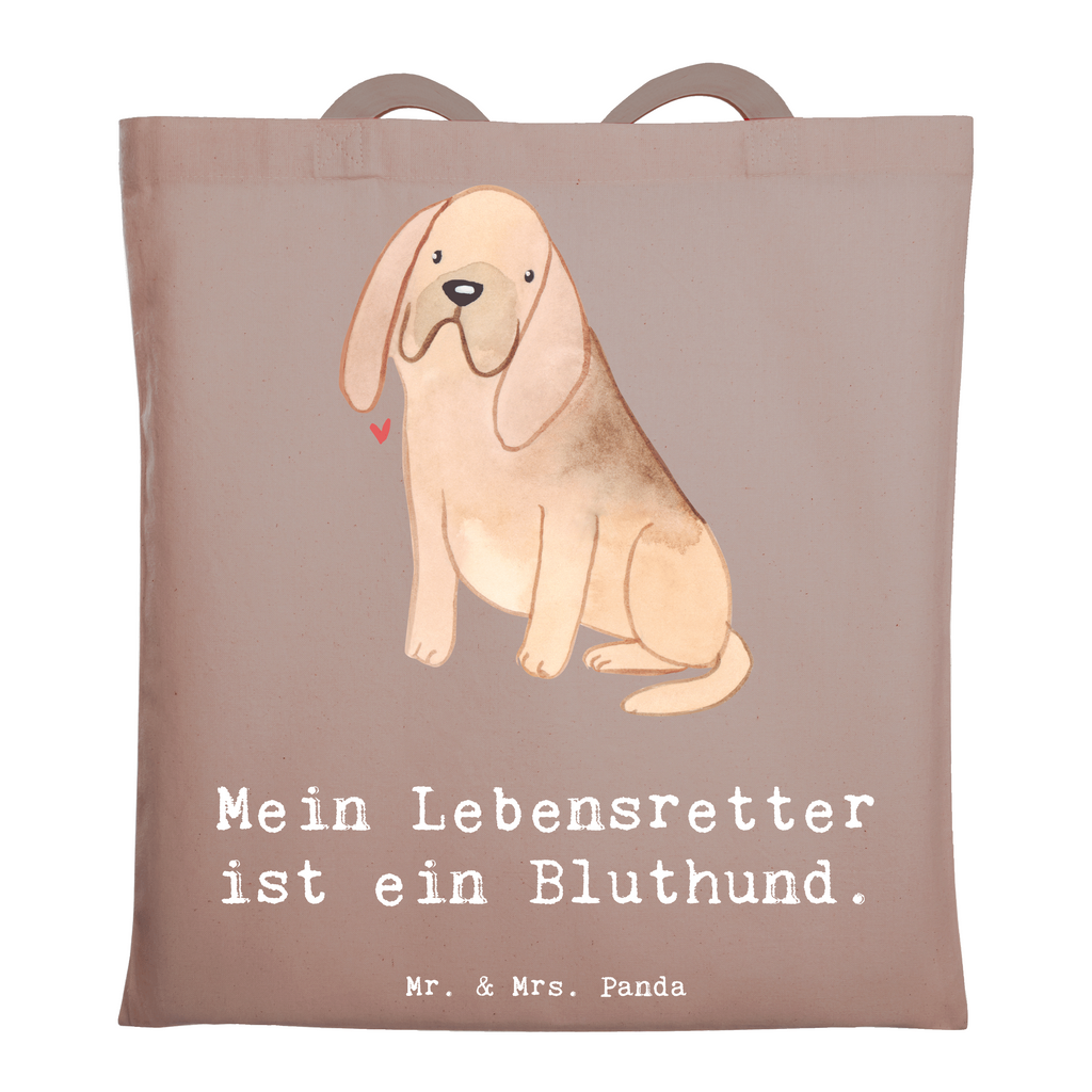 Tragetasche Bloodhound Lebensretter Beuteltasche, Beutel, Einkaufstasche, Jutebeutel, Stoffbeutel, Tasche, Shopper, Umhängetasche, Strandtasche, Schultertasche, Stofftasche, Tragetasche, Badetasche, Jutetasche, Einkaufstüte, Laptoptasche, Hund, Hunderasse, Rassehund, Hundebesitzer, Geschenk, Tierfreund, Schenken, Welpe, Bluthund, Bloodhound, St. Hubertushund, Chien de Saint Hubert