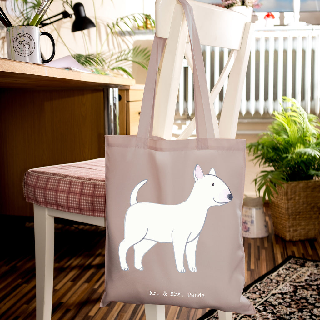 Tragetasche Bullterrier Lebensretter Beuteltasche, Beutel, Einkaufstasche, Jutebeutel, Stoffbeutel, Tasche, Shopper, Umhängetasche, Strandtasche, Schultertasche, Stofftasche, Tragetasche, Badetasche, Jutetasche, Einkaufstüte, Laptoptasche, Hund, Hunderasse, Rassehund, Hundebesitzer, Geschenk, Tierfreund, Schenken, Welpe, Bullterrier