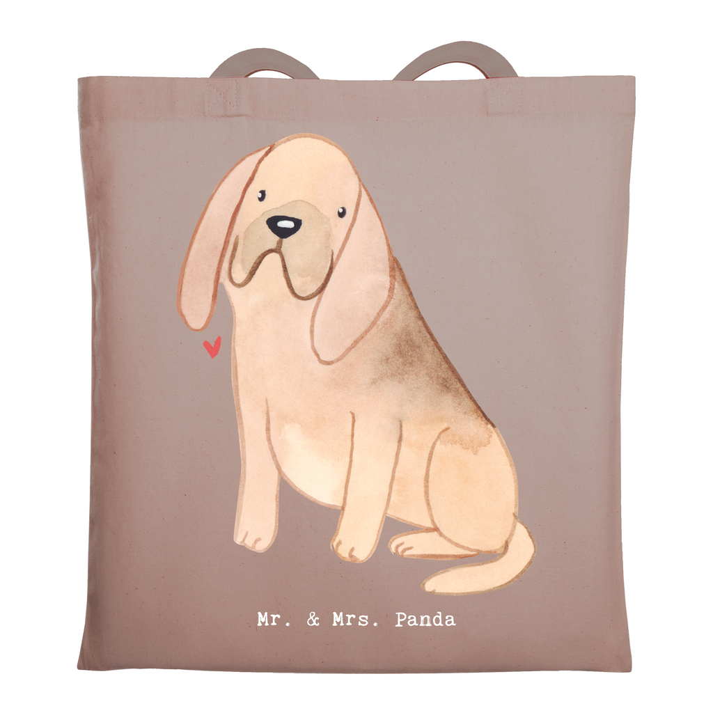 Tragetasche Bloodhound Moment Beuteltasche, Beutel, Einkaufstasche, Jutebeutel, Stoffbeutel, Tasche, Shopper, Umhängetasche, Strandtasche, Schultertasche, Stofftasche, Tragetasche, Badetasche, Jutetasche, Einkaufstüte, Laptoptasche, Hund, Hunderasse, Rassehund, Hundebesitzer, Geschenk, Tierfreund, Schenken, Welpe, Bluthund, Bloodhound, St. Hubertushund, Chien de Saint Hubert