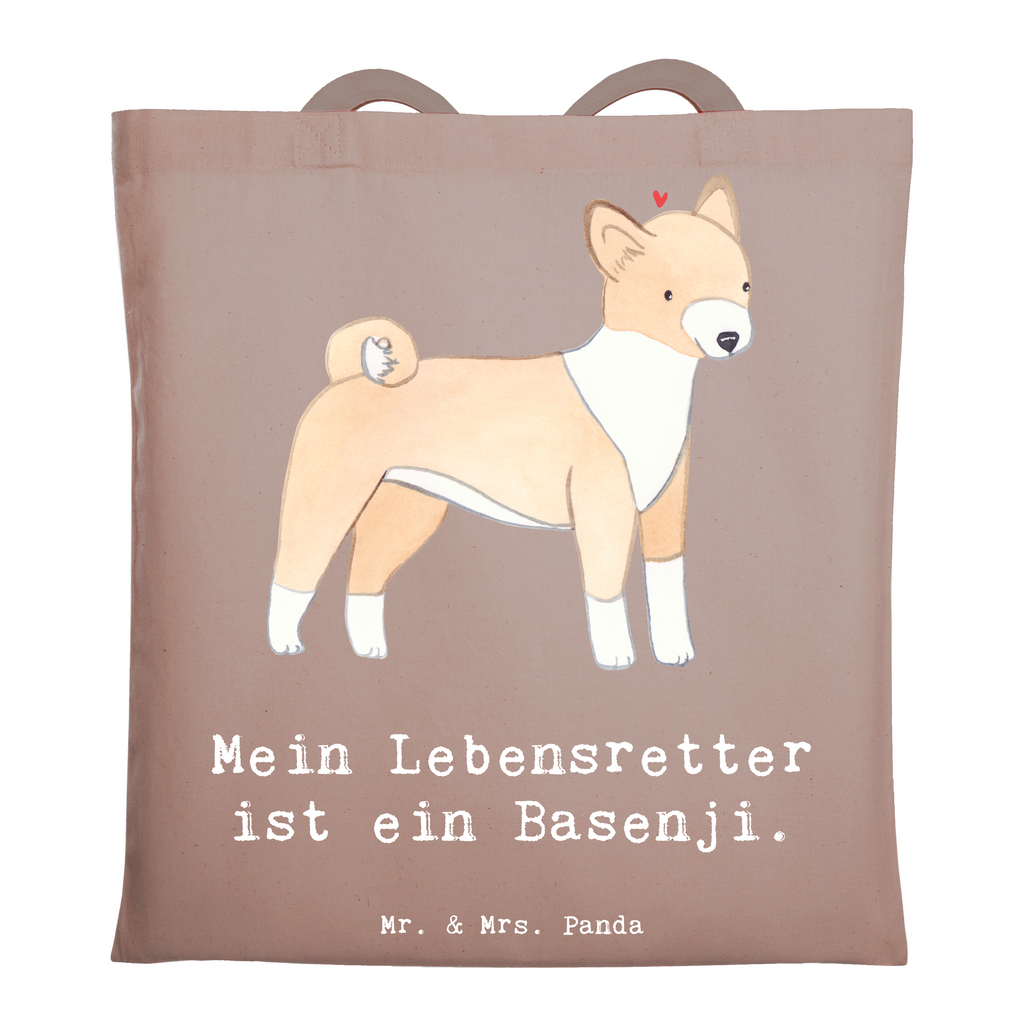 Tragetasche Basenji Lebensretter Beuteltasche, Beutel, Einkaufstasche, Jutebeutel, Stoffbeutel, Tasche, Shopper, Umhängetasche, Strandtasche, Schultertasche, Stofftasche, Tragetasche, Badetasche, Jutetasche, Einkaufstüte, Laptoptasche, Hund, Hunderasse, Rassehund, Hundebesitzer, Geschenk, Tierfreund, Schenken, Welpe, Kongo-Terrier, Basenji