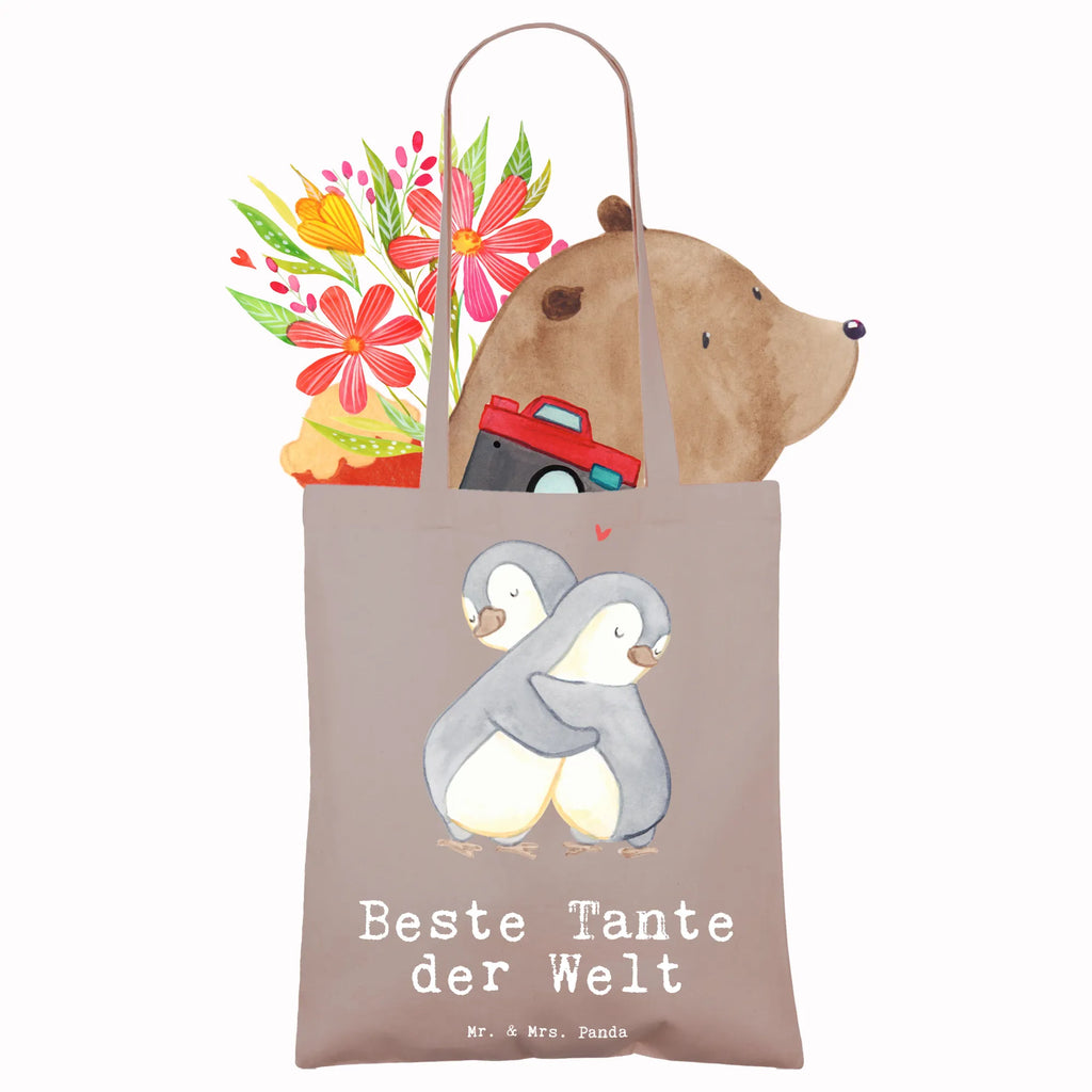 Tragetasche Pinguin Beste Tante der Welt Beuteltasche, Beutel, Einkaufstasche, Jutebeutel, Stoffbeutel, Tasche, Shopper, Umhängetasche, Strandtasche, Schultertasche, Stofftasche, Tragetasche, Badetasche, Jutetasche, Einkaufstüte, Laptoptasche, für, Dankeschön, Geschenk, Schenken, Geburtstag, Geburtstagsgeschenk, Geschenkidee, Danke, Bedanken, Mitbringsel, Freude machen, Geschenktipp, Tante, Patentante, Paten Tante, Lieblingstante, Taufpartner, Taufe, Familie, Kleinigkeit, Nichte, Neffe