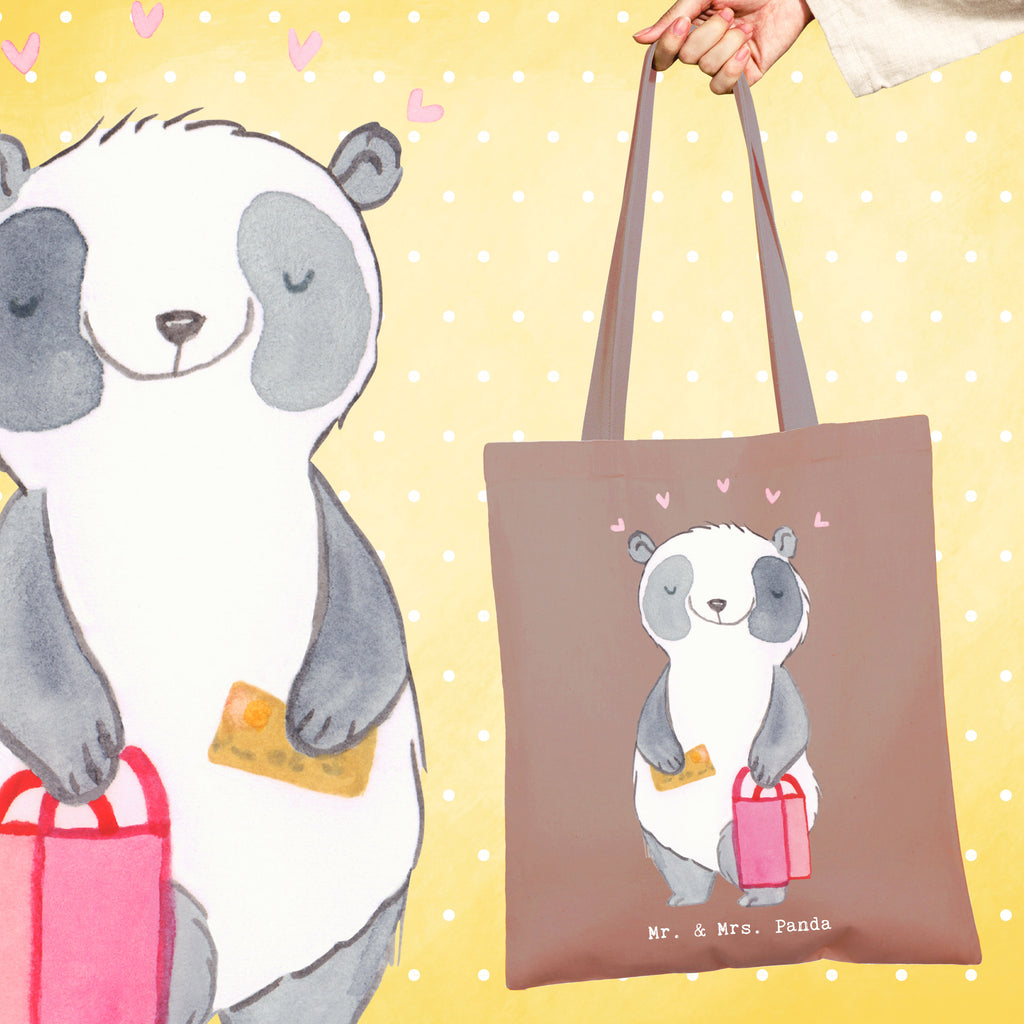 Tragetasche Panda Shopping Beuteltasche, Beutel, Einkaufstasche, Jutebeutel, Stoffbeutel, Tasche, Shopper, Umhängetasche, Strandtasche, Schultertasche, Stofftasche, Tragetasche, Badetasche, Jutetasche, Einkaufstüte, Laptoptasche, Geschenk, Sport, Sportart, Hobby, Schenken, Danke, Dankeschön, Auszeichnung, Gewinn, Sportler, Shopping, shoppen, einkaufen