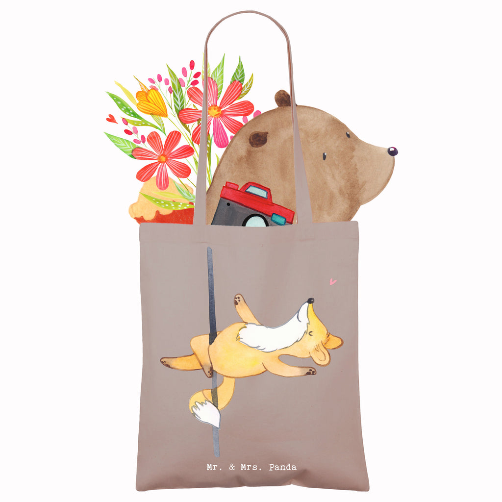 Tragetasche Fuchs Poledance Beuteltasche, Beutel, Einkaufstasche, Jutebeutel, Stoffbeutel, Tasche, Shopper, Umhängetasche, Strandtasche, Schultertasche, Stofftasche, Tragetasche, Badetasche, Jutetasche, Einkaufstüte, Laptoptasche, Geschenk, Sport, Sportart, Hobby, Schenken, Danke, Dankeschön, Auszeichnung, Gewinn, Sportler, Pole Dance, Tanzen, Tanz