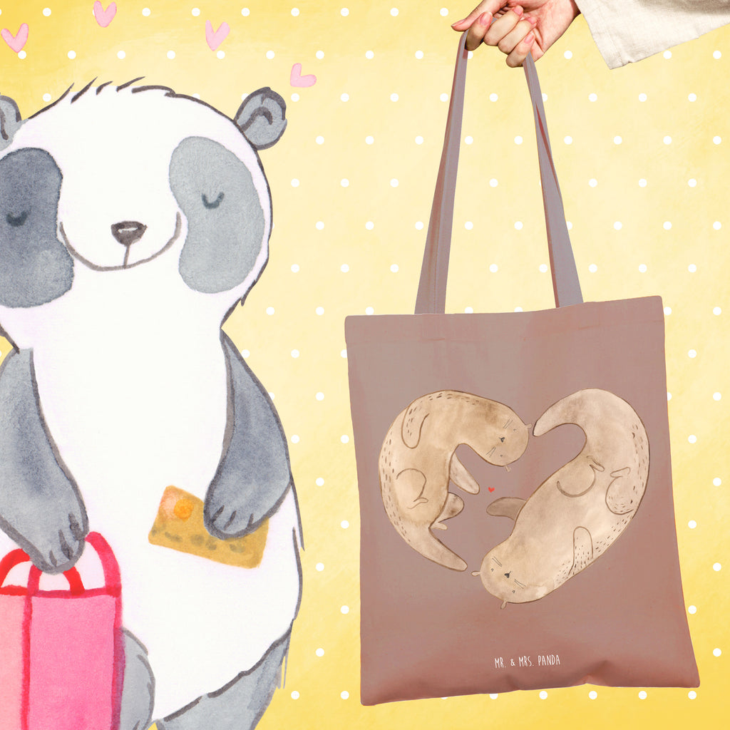 Tragetasche Otter Valentine Beuteltasche, Beutel, Einkaufstasche, Jutebeutel, Stoffbeutel, Tasche, Shopper, Umhängetasche, Strandtasche, Schultertasche, Stofftasche, Tragetasche, Badetasche, Jutetasche, Einkaufstüte, Laptoptasche, Liebe, Partner, Freund, Freundin, Ehemann, Ehefrau, Heiraten, Verlobung, Heiratsantrag, Liebesgeschenk, Jahrestag, Hocheitstag, Valentinstag, Geschenk für Frauen, Hochzeitstag, Mitbringsel, Geschenk für Freundin, Geschenk für Partner, Liebesbeweis, für Männer, für Ehemann