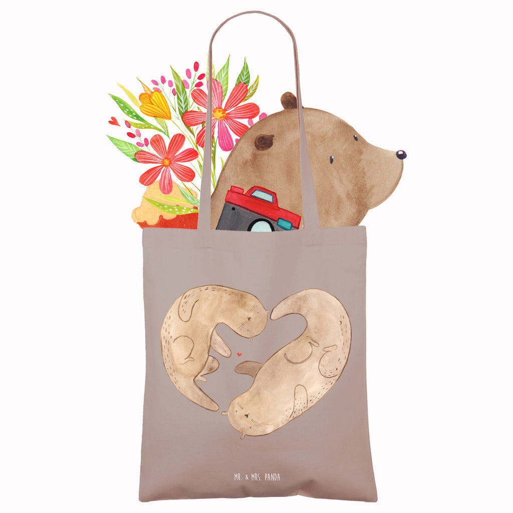 Tragetasche Otter Valentine Beuteltasche, Beutel, Einkaufstasche, Jutebeutel, Stoffbeutel, Tasche, Shopper, Umhängetasche, Strandtasche, Schultertasche, Stofftasche, Tragetasche, Badetasche, Jutetasche, Einkaufstüte, Laptoptasche, Liebe, Partner, Freund, Freundin, Ehemann, Ehefrau, Heiraten, Verlobung, Heiratsantrag, Liebesgeschenk, Jahrestag, Hocheitstag, Valentinstag, Geschenk für Frauen, Hochzeitstag, Mitbringsel, Geschenk für Freundin, Geschenk für Partner, Liebesbeweis, für Männer, für Ehemann