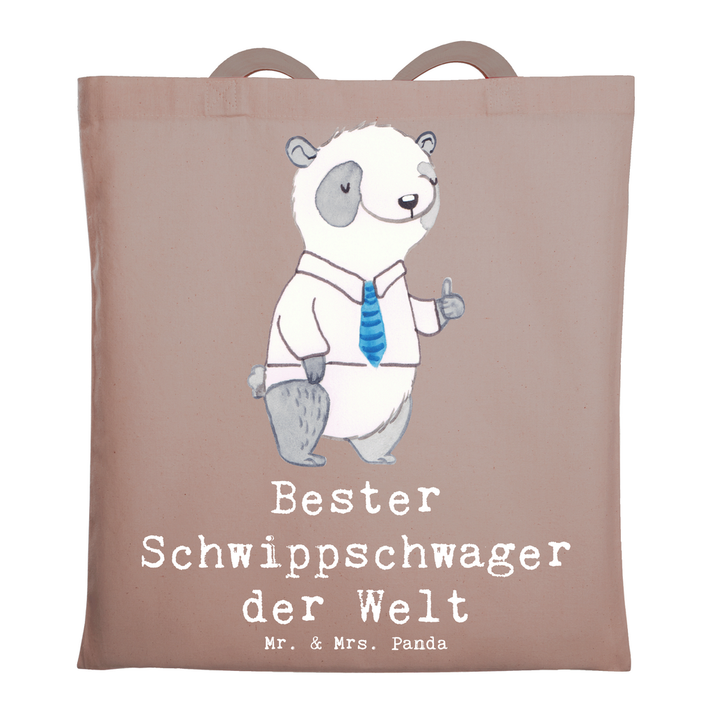 Tragetasche Panda Bester Schwippschwager der Welt Beuteltasche, Beutel, Einkaufstasche, Jutebeutel, Stoffbeutel, Tasche, Shopper, Umhängetasche, Strandtasche, Schultertasche, Stofftasche, Tragetasche, Badetasche, Jutetasche, Einkaufstüte, Laptoptasche, für, Dankeschön, Geschenk, Schenken, Geburtstag, Geburtstagsgeschenk, Geschenkidee, Danke, Bedanken, Mitbringsel, Freude machen, Geschenktipp, Schwippschwager, Schwibschwager, Schwipschwager, Schwager, Schwager des Ehepartners, Familie, Verwandtschaft, angeheiratet