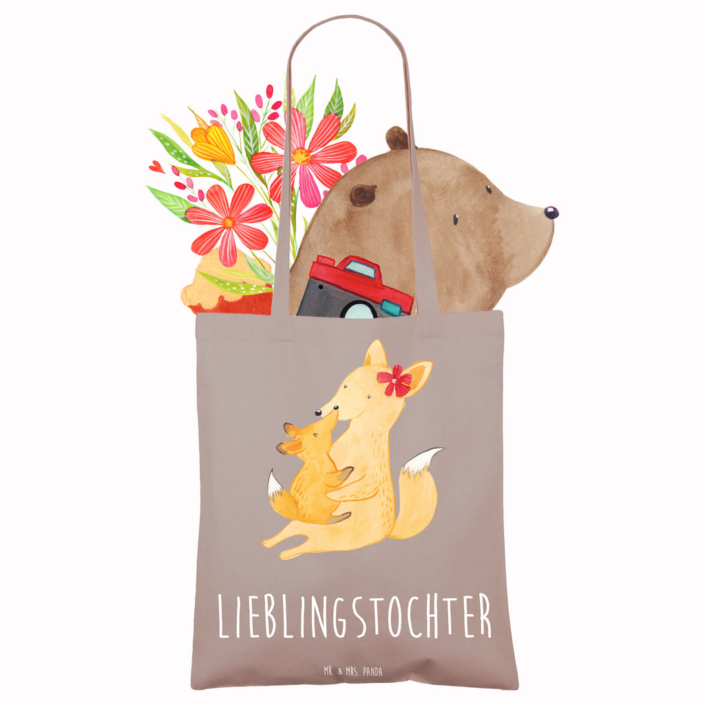 Tragetasche Fuchs Mama & Kind Beuteltasche, Beutel, Einkaufstasche, Jutebeutel, Stoffbeutel, Tasche, Shopper, Umhängetasche, Strandtasche, Schultertasche, Stofftasche, Tragetasche, Badetasche, Jutetasche, Einkaufstüte, Laptoptasche, Familie, Vatertag, Muttertag, Bruder, Schwester, Mama, Papa, Oma, Opa, Mutter, Tochter, Lieblingstochter, Beste Tochter, Geschenk