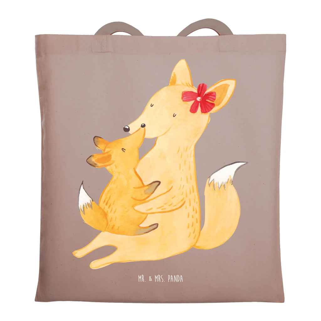 Tragetasche Fuchs Mama & Kind Beuteltasche, Beutel, Einkaufstasche, Jutebeutel, Stoffbeutel, Tasche, Shopper, Umhängetasche, Strandtasche, Schultertasche, Stofftasche, Tragetasche, Badetasche, Jutetasche, Einkaufstüte, Laptoptasche, Familie, Vatertag, Muttertag, Bruder, Schwester, Mama, Papa, Oma, Opa, Mutter, Tochter, Lieblingstochter, Beste Tochter, Geschenk