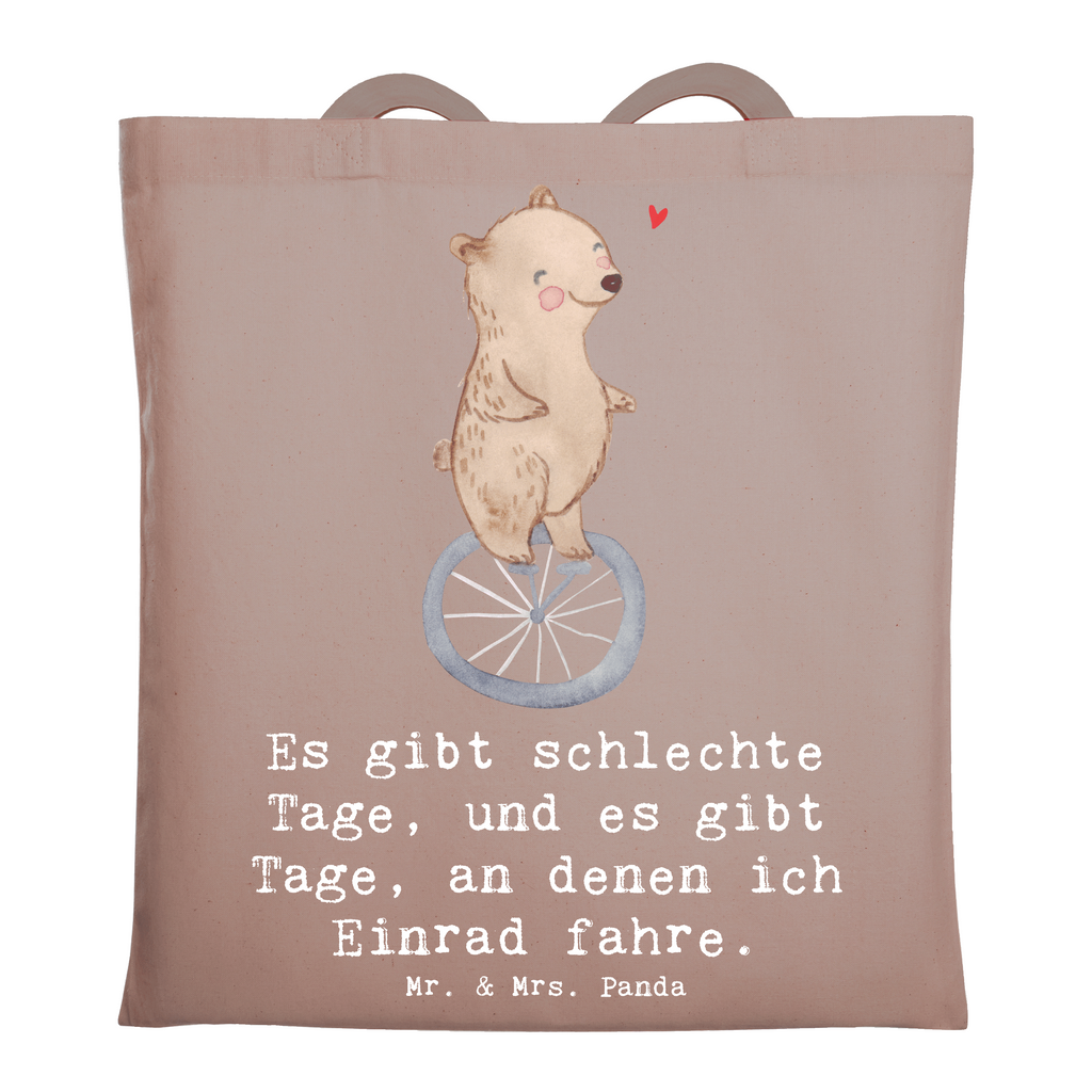 Tragetasche Bär Einrad fahren Beuteltasche, Beutel, Einkaufstasche, Jutebeutel, Stoffbeutel, Tasche, Shopper, Umhängetasche, Strandtasche, Schultertasche, Stofftasche, Tragetasche, Badetasche, Jutetasche, Einkaufstüte, Laptoptasche, Geschenk, Sport, Sportart, Hobby, Schenken, Danke, Dankeschön, Auszeichnung, Gewinn, Sportler, Einrad fahren