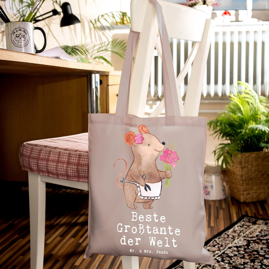 Tragetasche Maus Beste Großtante der Welt Beuteltasche, Beutel, Einkaufstasche, Jutebeutel, Stoffbeutel, Tasche, Shopper, Umhängetasche, Strandtasche, Schultertasche, Stofftasche, Tragetasche, Badetasche, Jutetasche, Einkaufstüte, Laptoptasche, für, Dankeschön, Geschenk, Schenken, Geburtstag, Geburtstagsgeschenk, Geschenkidee, Danke, Bedanken, Mitbringsel, Freude machen, Geschenktipp, Großtante, Grosstante, Tante, Lieblingstante, Familie, Schwester, Tanten, Kleinigkeit, Beste, Nichte, Neffe, Groß