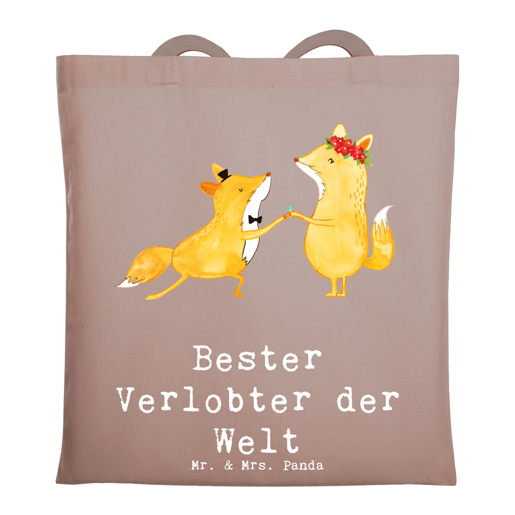 Tragetasche Fuchs Bester Verlobter der Welt Beuteltasche, Beutel, Einkaufstasche, Jutebeutel, Stoffbeutel, Tasche, Shopper, Umhängetasche, Strandtasche, Schultertasche, Stofftasche, Tragetasche, Badetasche, Jutetasche, Einkaufstüte, Laptoptasche, für, Dankeschön, Geschenk, Schenken, Geburtstag, Geburtstagsgeschenk, Geschenkidee, Danke, Bedanken, Mitbringsel, Freude machen, Geschenktipp, Verlobter, Verloben, Verlobung, Traummann, Mann, Freund, Ehemann, Zukünftiger, Hochzeit, Ehe